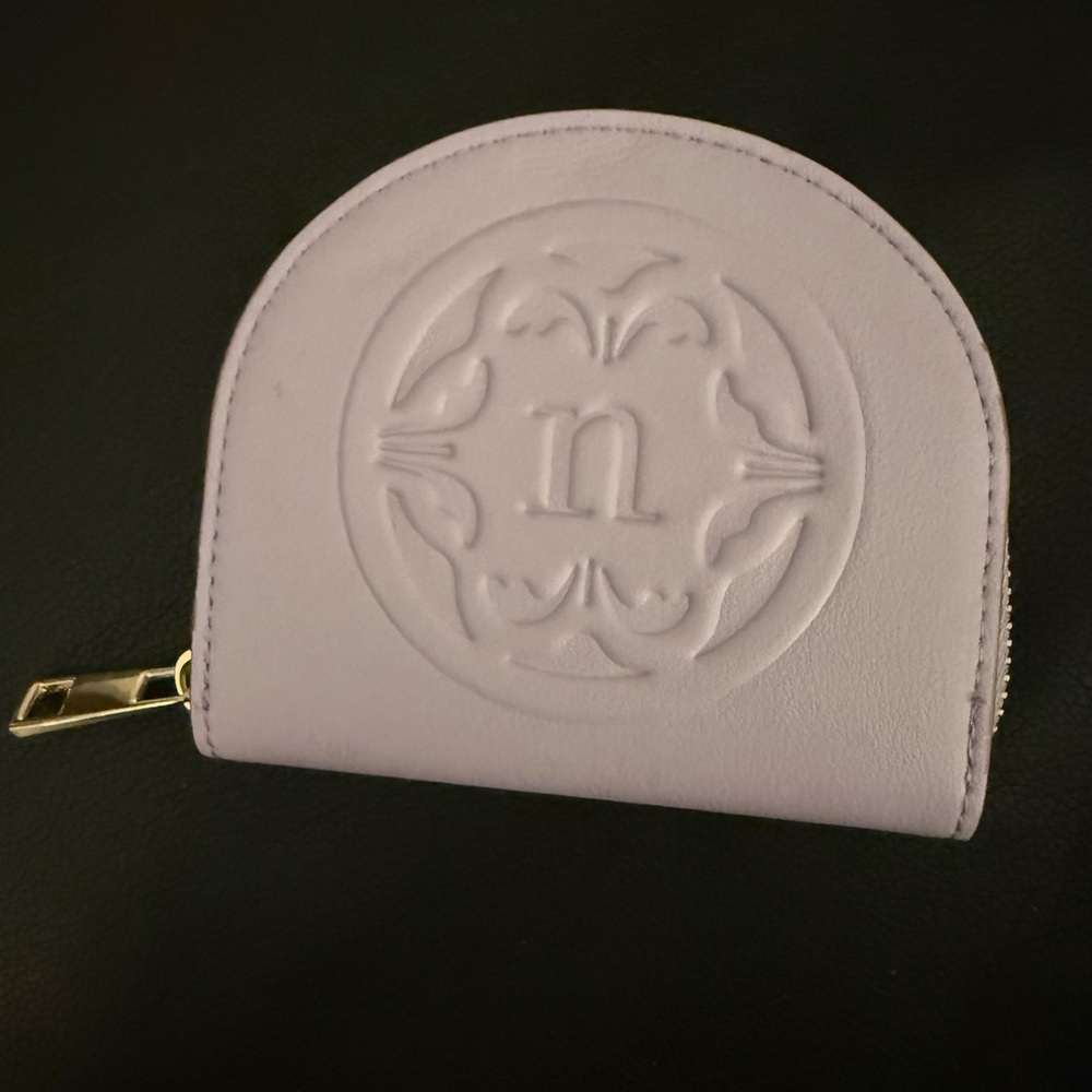 Nanette Lepore Lavender Embossed Coin Purse - Picture 6 of 10